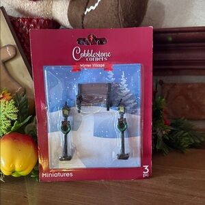 Cobblestone Corners Winter Village Miniatures